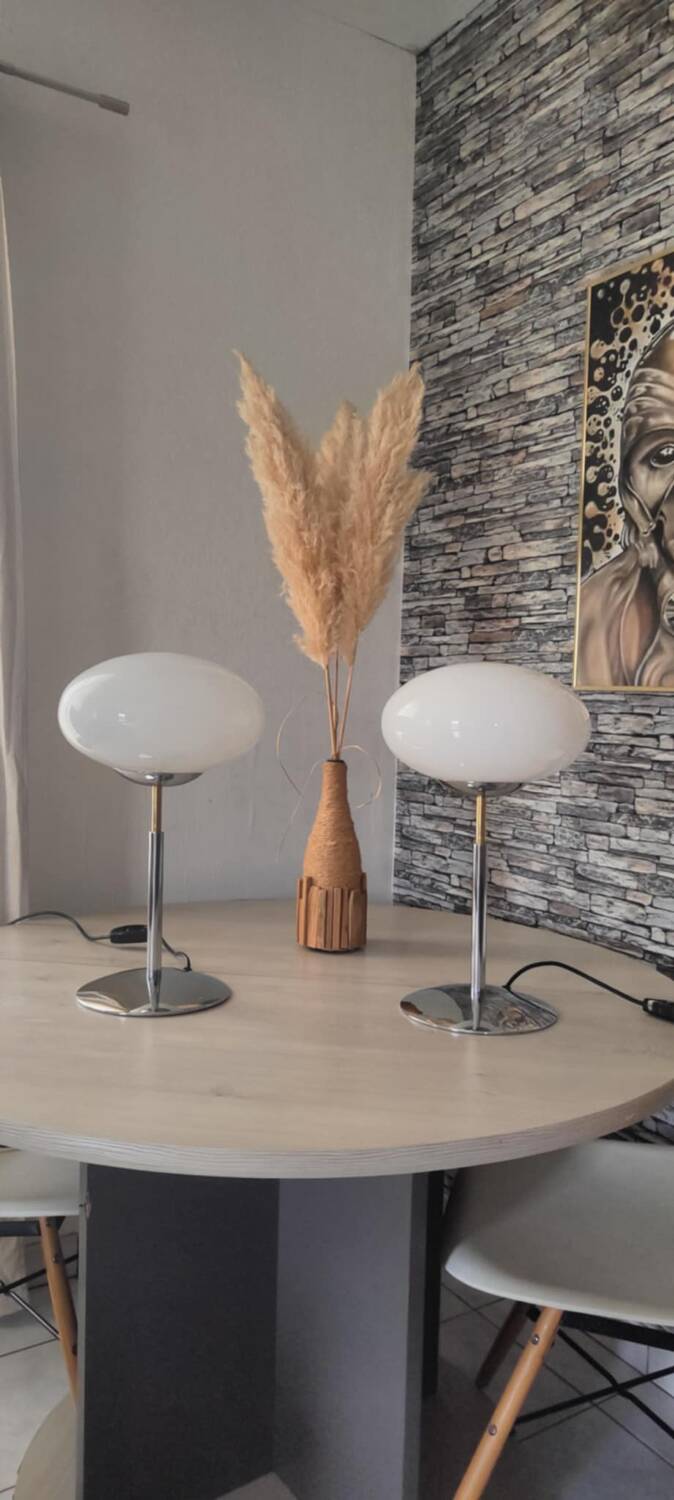 Pair of Italian lamps 1980