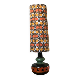 Ceramic floor lamp, 1970s