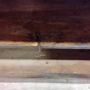 Tradesman's piece of furniture, former haberdashery counter