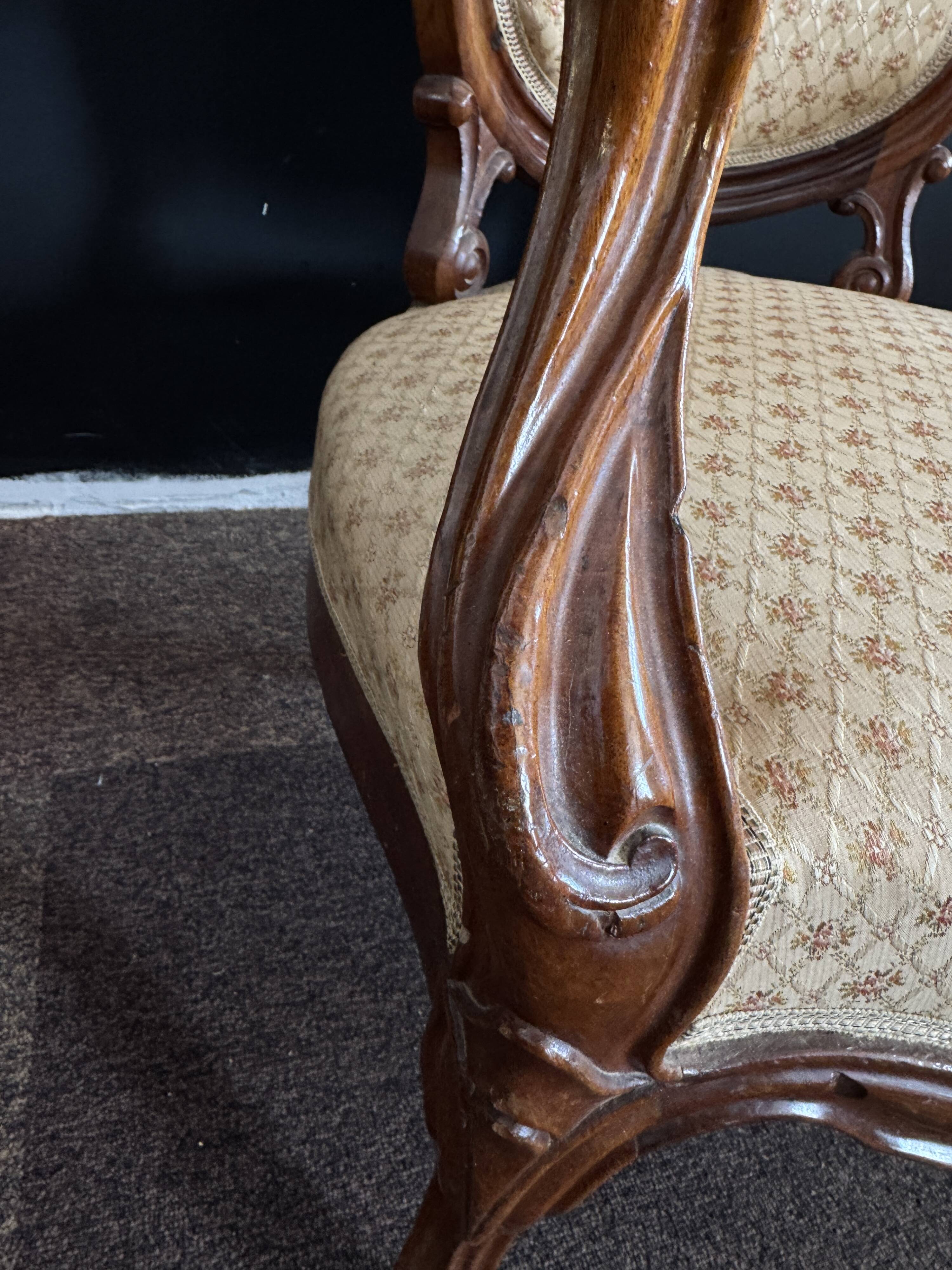 Fauteuil cabriolet – Fin XVIIIe / Début XIXe ?