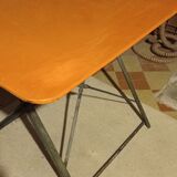 Iron folding table