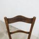 Pair of Baumann Bistrot chairs from the 1920s with pyrography seat