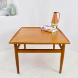 Teak coffee table by Grete Jalk, 1960