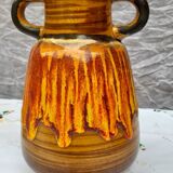 St Clément flamed ceramic vase