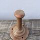 Coat hook sandstone wall light