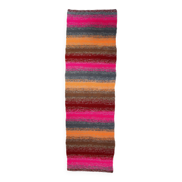 Tapis Contemporain Strié ORA en Laine, 2021, Élégance Moderne