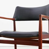 Fauteuil de bureau – Erik Worts – Soro Stolefabrik - Restauré