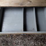 Rustic farmhouse table 115 cm