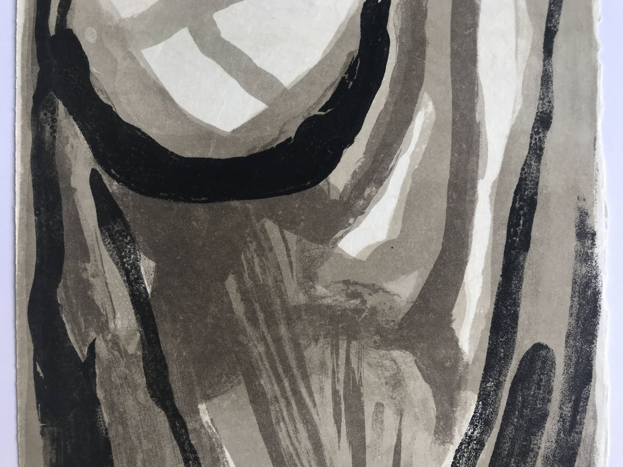 Bram VAN VELDE, Untitled, 1975. Original lithograph signed in pencil