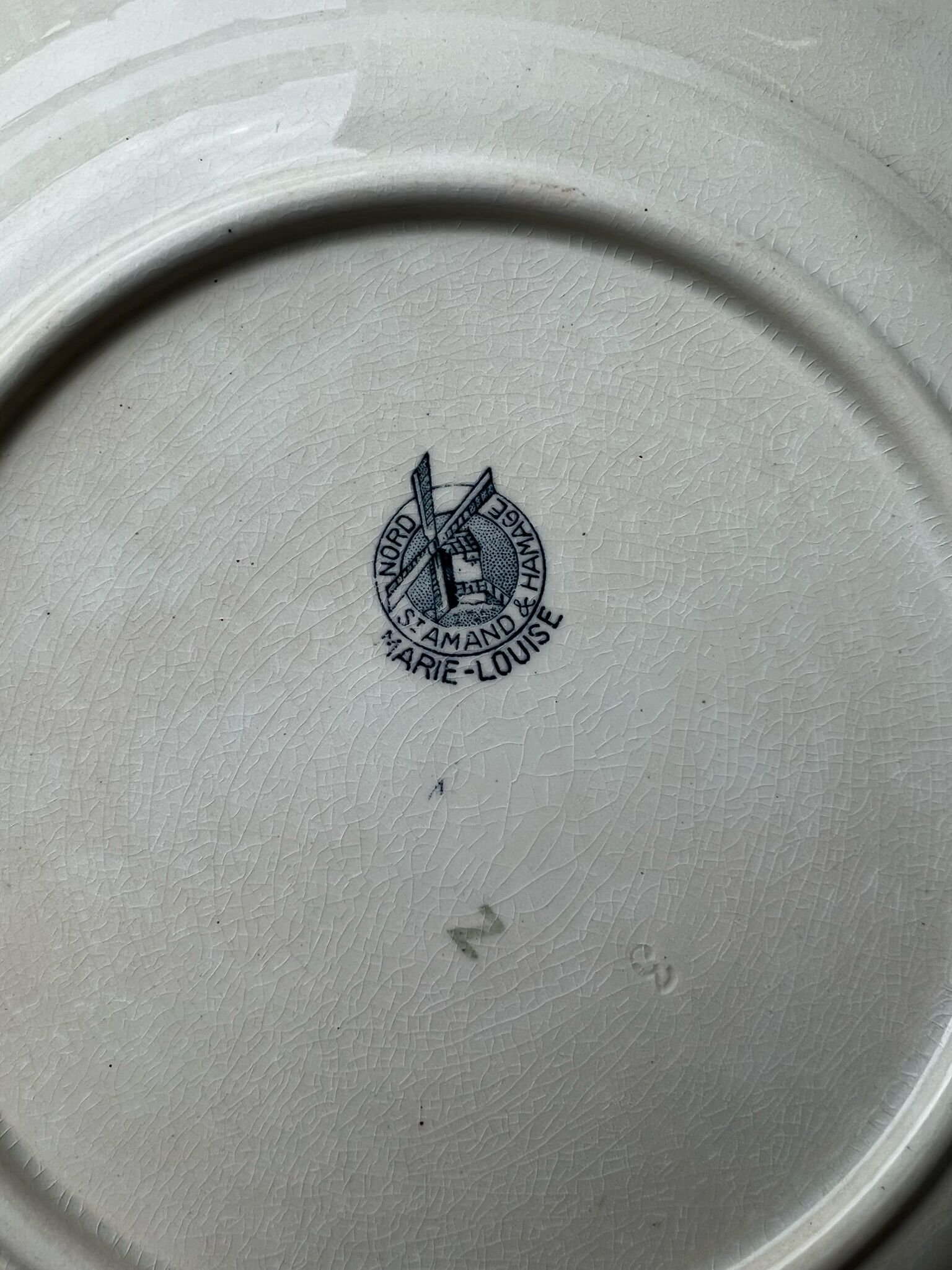 Ter de Fer Saint Amand presentation dish