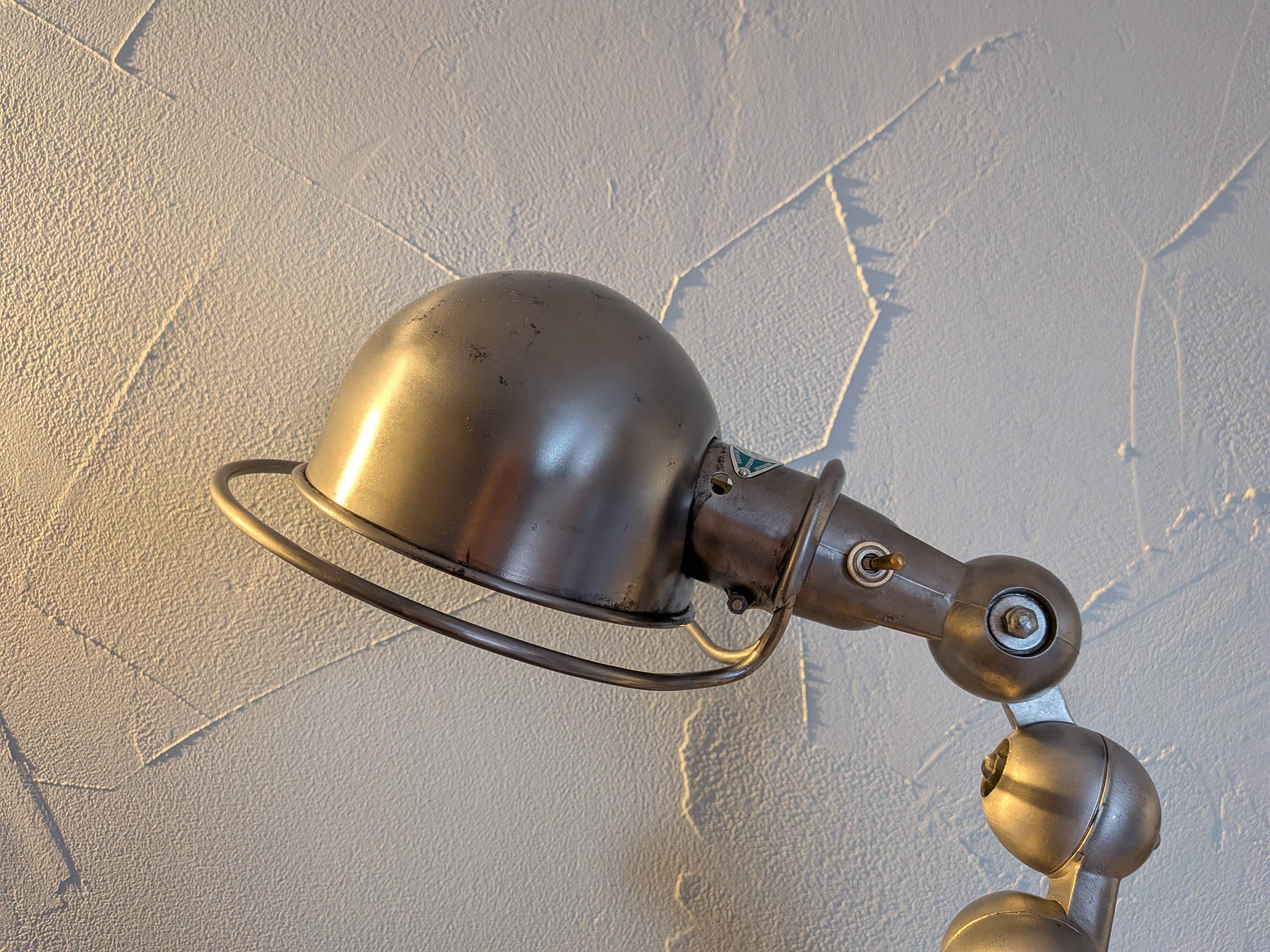Lampe industrielle Jielde restaurée atypique