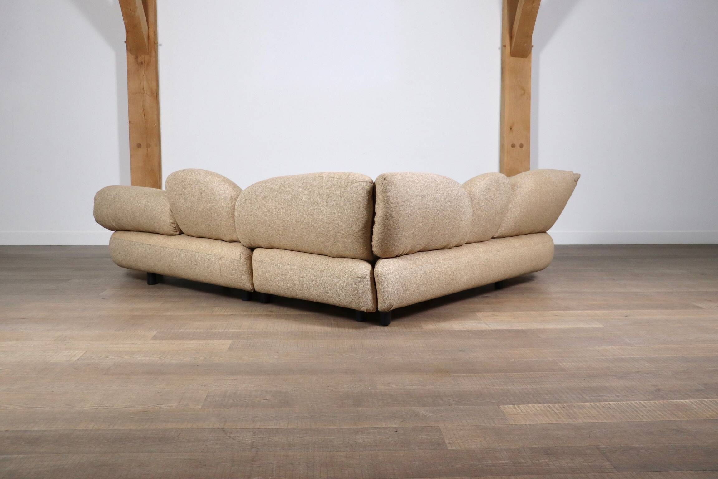 Sculptural Corner Sofa By Wiener Werkstätte, Austria 1970s