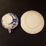 Fine porcelain cup and saucer