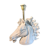 Ceramic lamp horse head 70s