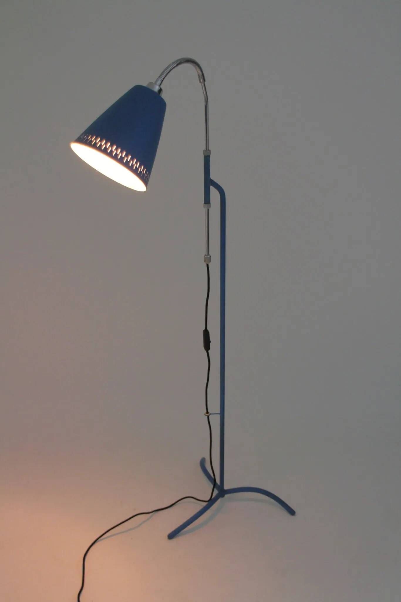 Floor Lamp Model 55 by Svenska Armatur Eskilstuna (SAE) — Sweden, 1950s