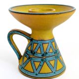 Bougeoir Céramique Ceramano | Poterie Ouest Allemande Années 60