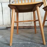 Pair of scandinavian bar chairs