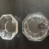 crystal box with rose decoration