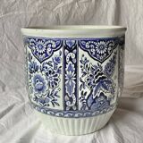 Old Royal Sphinx Maastricht flowerpot - Delft blue