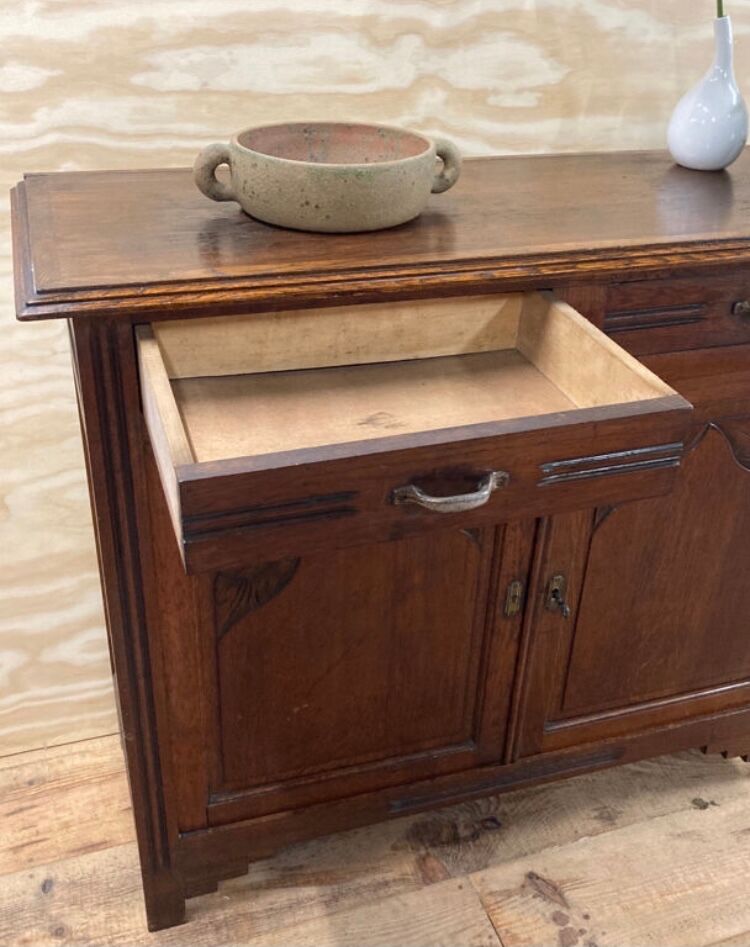 Buffet parisien art déco en bois
