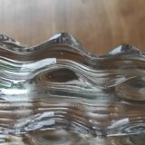 Molded glass vase "thorns"