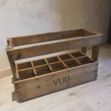 VUG wooden bottle rack 1930/40