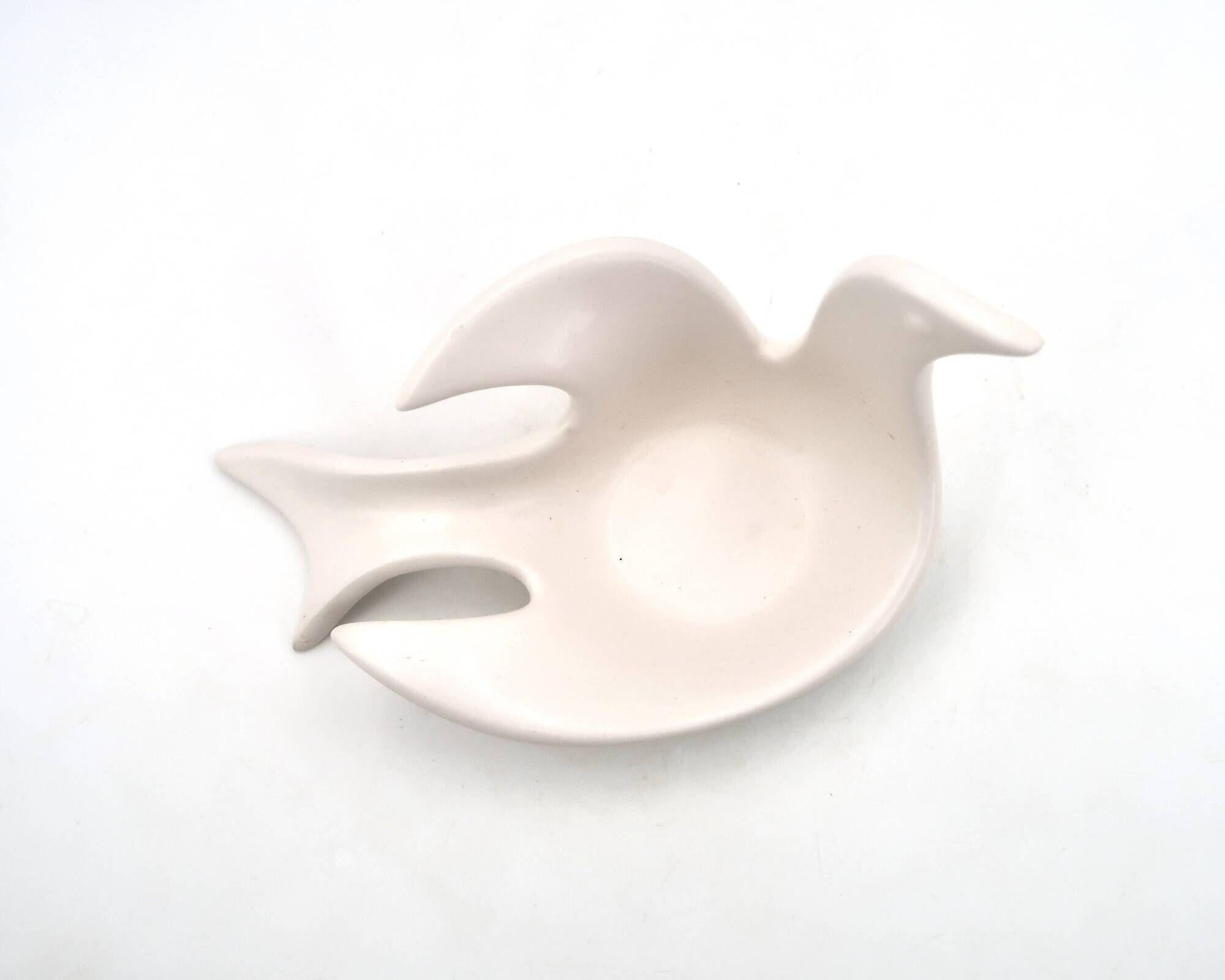 Ceramic peace dove candlestick by Jonathan Adler