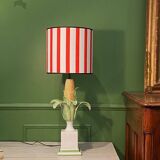 Ceramic corn lamp