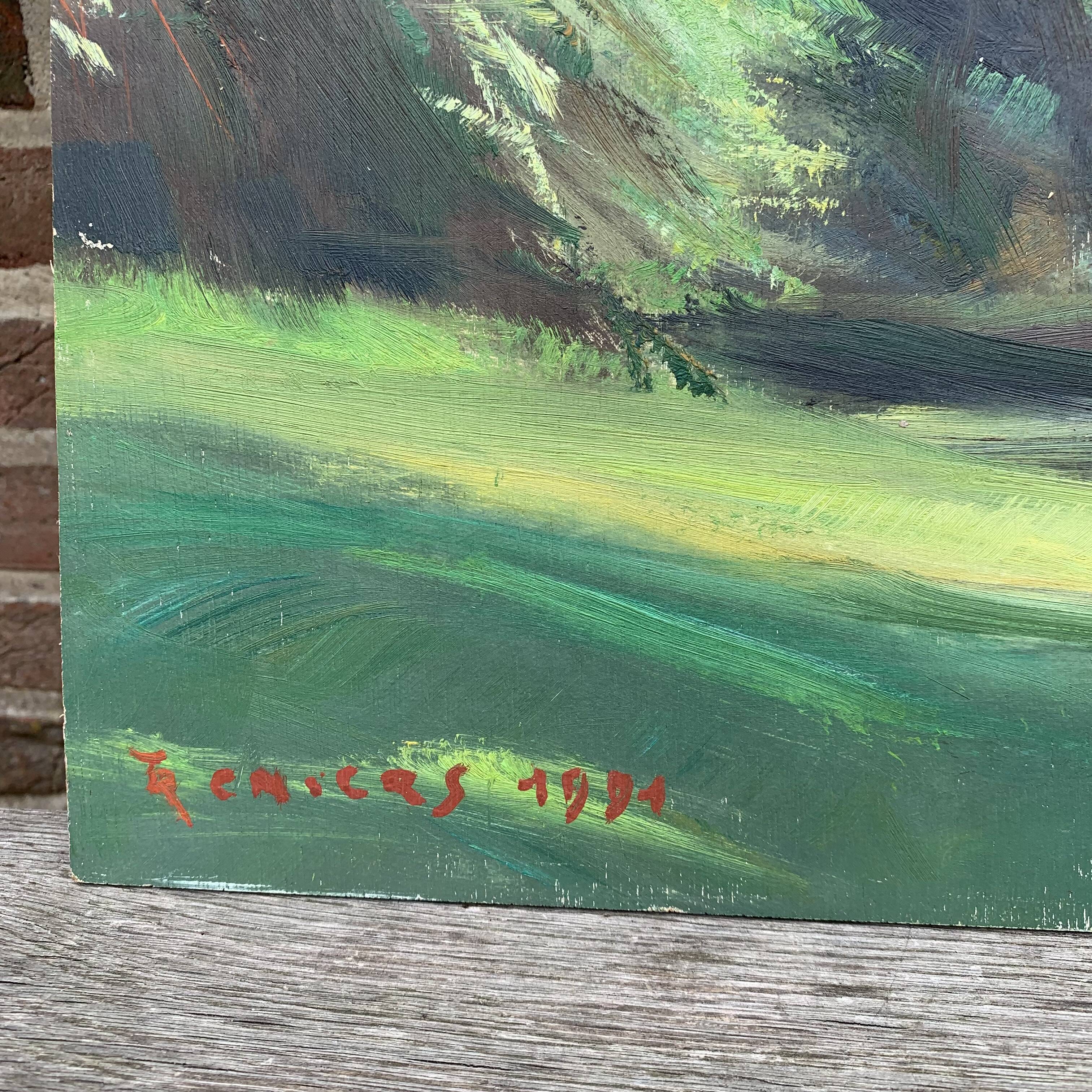 Landscape painting by Tony Reniers