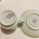 Set 6 cups patterned circles of the 70s Amap Italy- vintage-retro-pop-kitchen