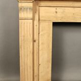 Pine fireplace