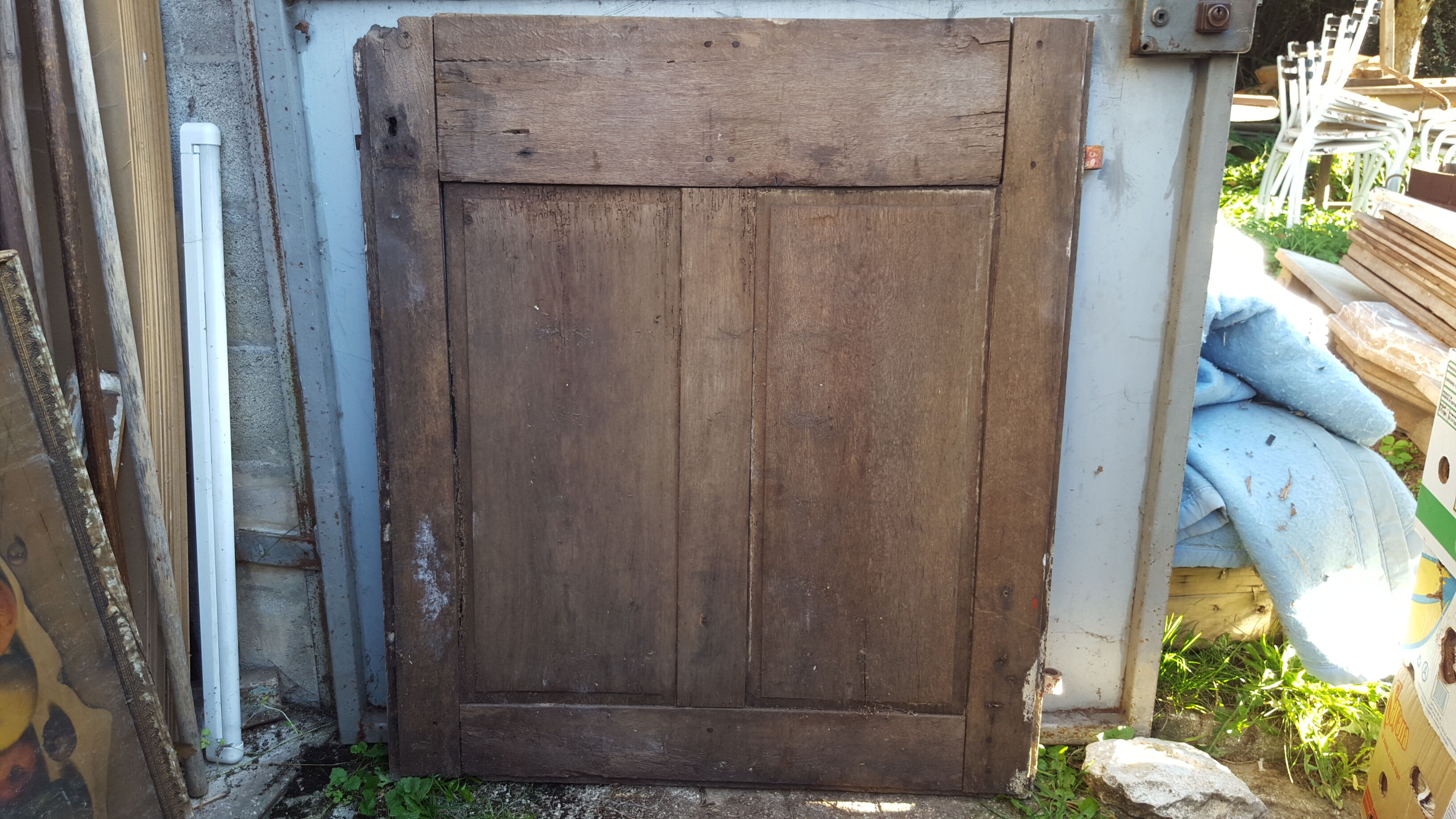 Door old 18th iron mouldings