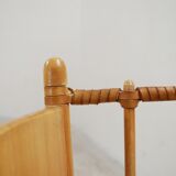 Rocking chair by Albert Haberer for Hermann Fleiner Wingback