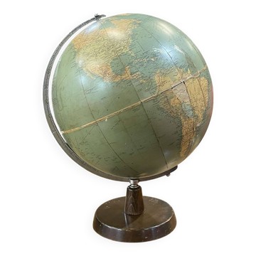 Globe terrestre anglais Philips Challenge globe de 1958