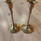 Brass candlesticks