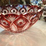 Colorful crystal bowl