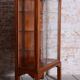 Czech Art Deco Display Cabinet in Mahogany and Glass, 1930s