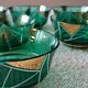 Set of sorbet bowls from the 1950s.