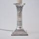Paire antique de lampes de table en argent corinthien, William Hutton, années 1900, Royaume-Uni