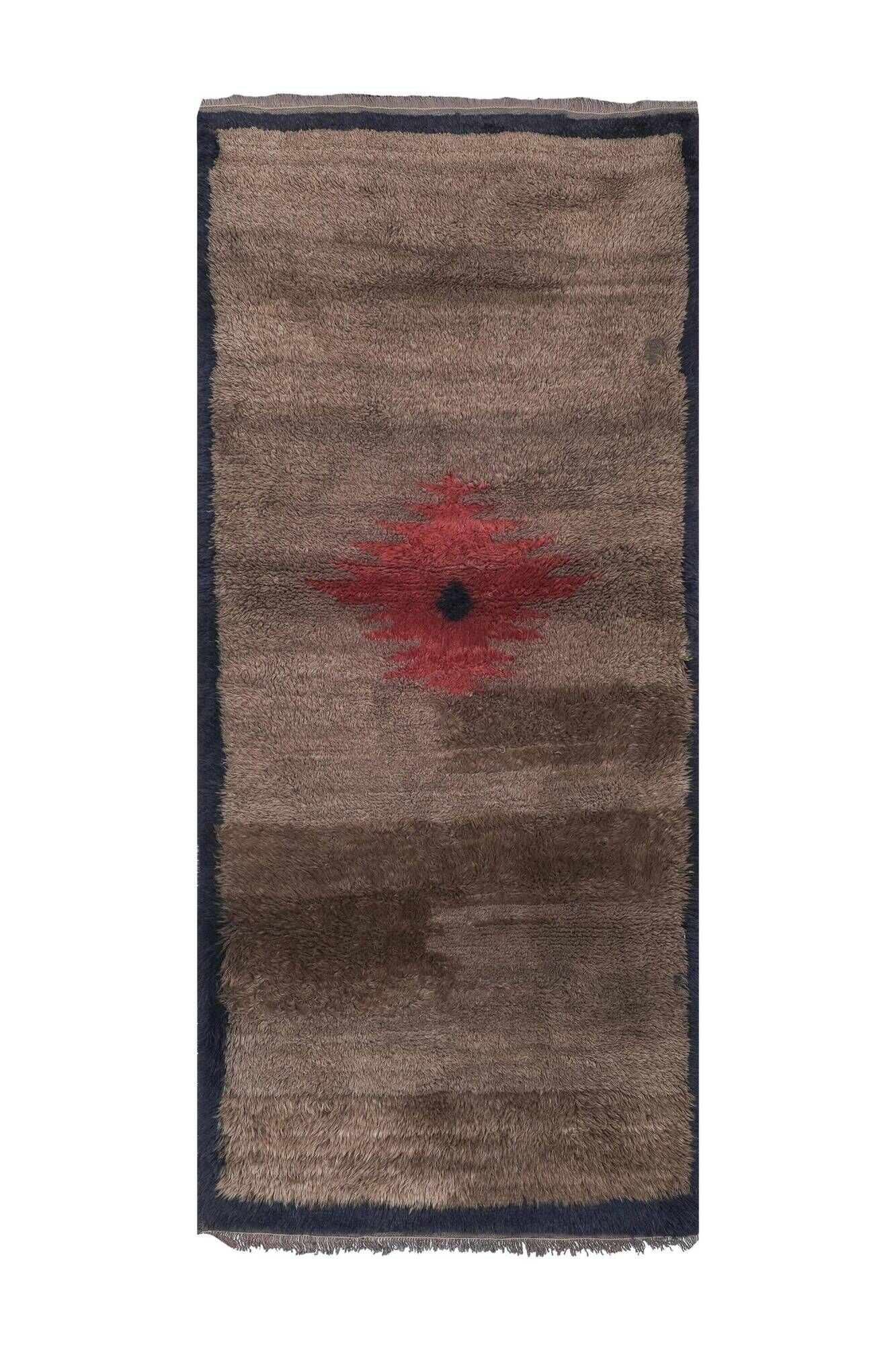 Tapis turc vintage fait main 97x209 cm