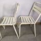 Lot of 4 chairs Tolix T2 by Xavier Pauchard 1950