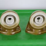 Pair of bathroom sconces Sigvard Bernadotte