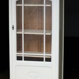 Pretty little Parisian Art Deco wardrobe (1920s/1930s). Glass door