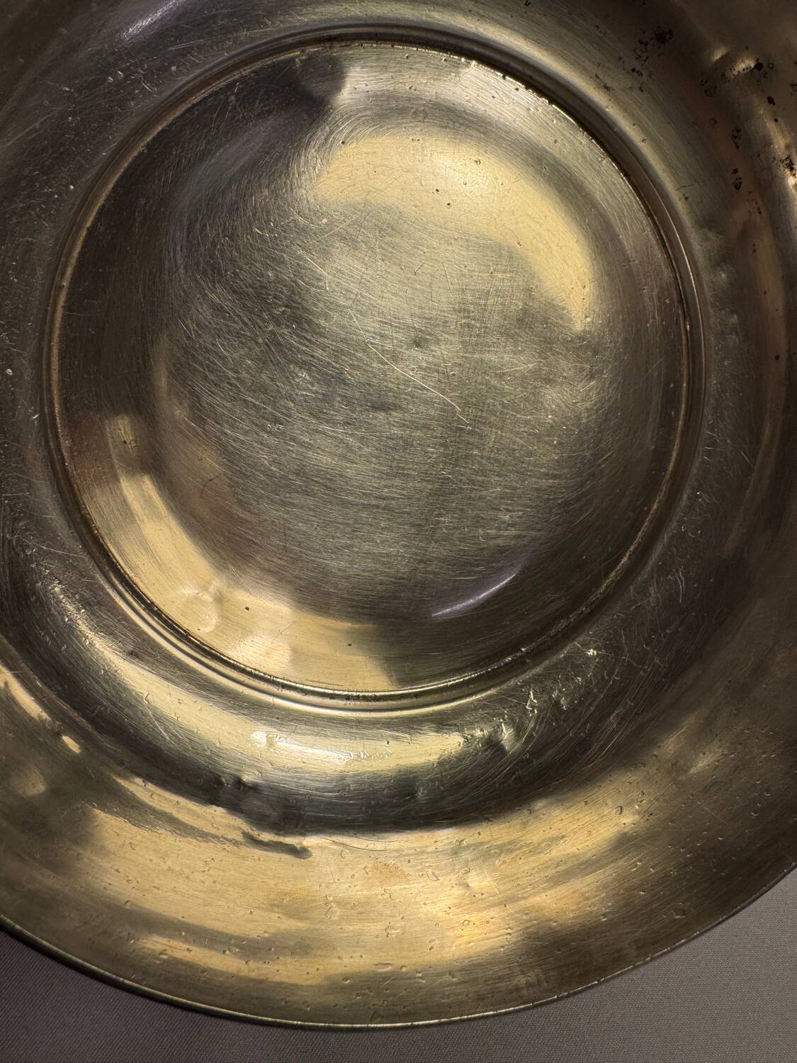 20th Century Silver-Plated Metal Compote/Cup