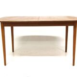 Scandinavian teak dining table, Sweden, 1960s
