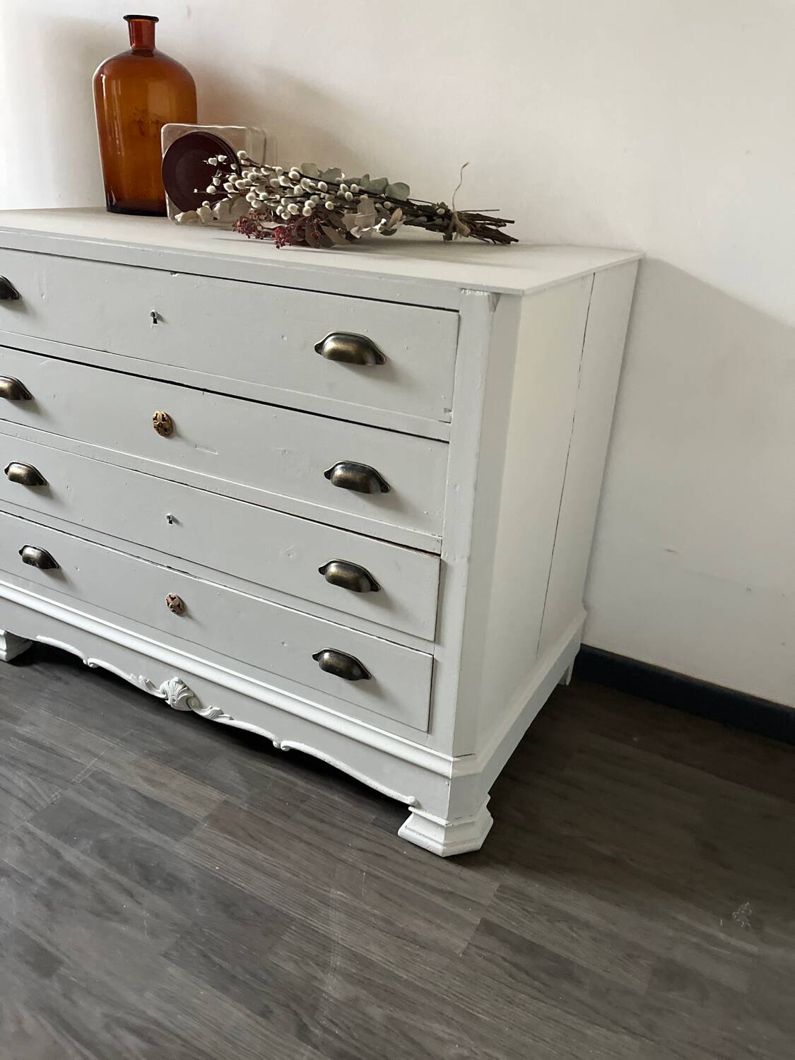 Commode ancienne lin