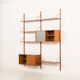 Hansen and Guldborg two bay wall unit, 1960s