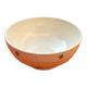 Salad bowl faience floral decoration, 1930