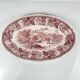 Grand plat ovale "Burgenland", Villeroy & Boch, rouge