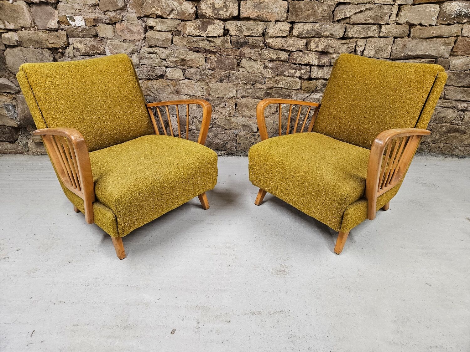 Pair of vintage armchairs 1960